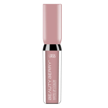 Beauty Berry Soft & Matte Waterproof Liquid Lipstick - Rich Pigment, Long Lasting, Non-Transfer With Vitamin E (Oriental Pink-25, 1)